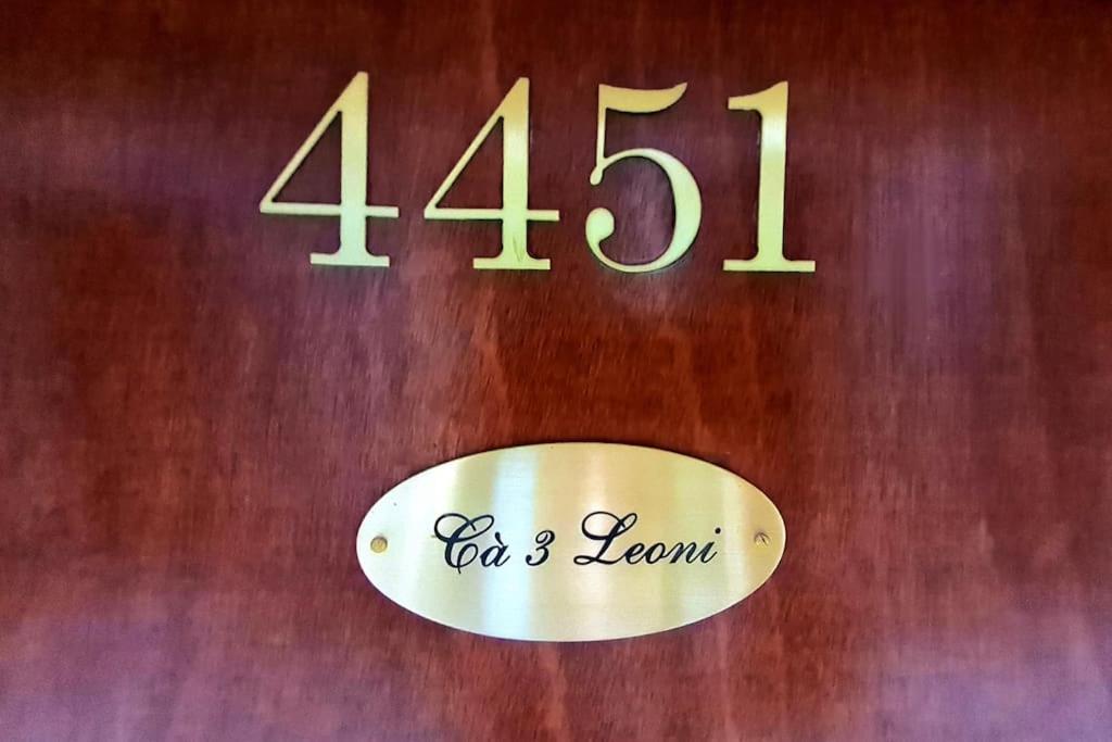 Ca 3 Leoni - Romantic House In The Heart Of 베니스 외부 사진